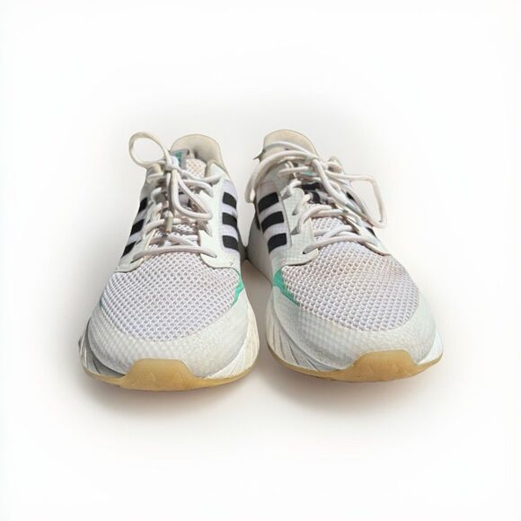 Adidas Questarstrike Climacool Mens 7.5 White Black Green G26347 Cloudfoam main image 8